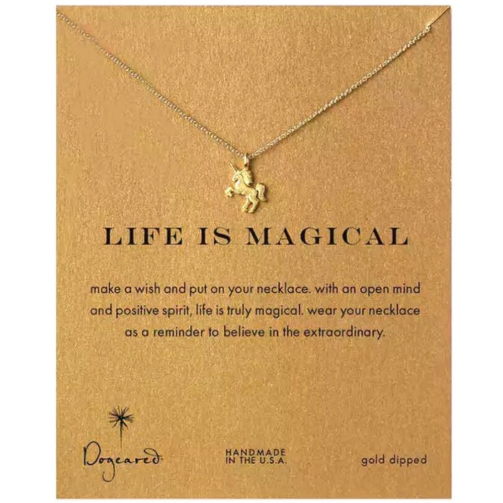 🦋 Unicorn Necklace