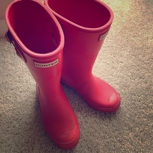 Hunter rain boots