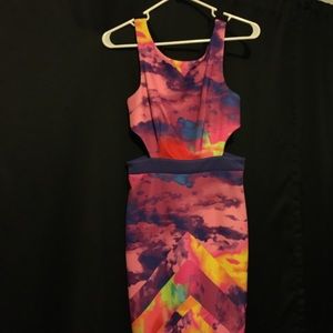 Bebe multicolored dress