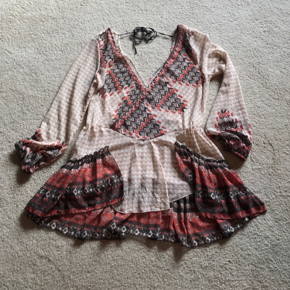 Free People small dress/ tunic. Beautiful!!