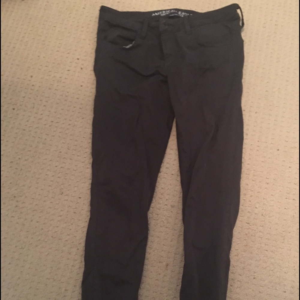 army green american eagle pants