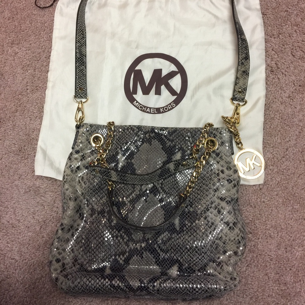 Michael Kors Snakeskin Bag