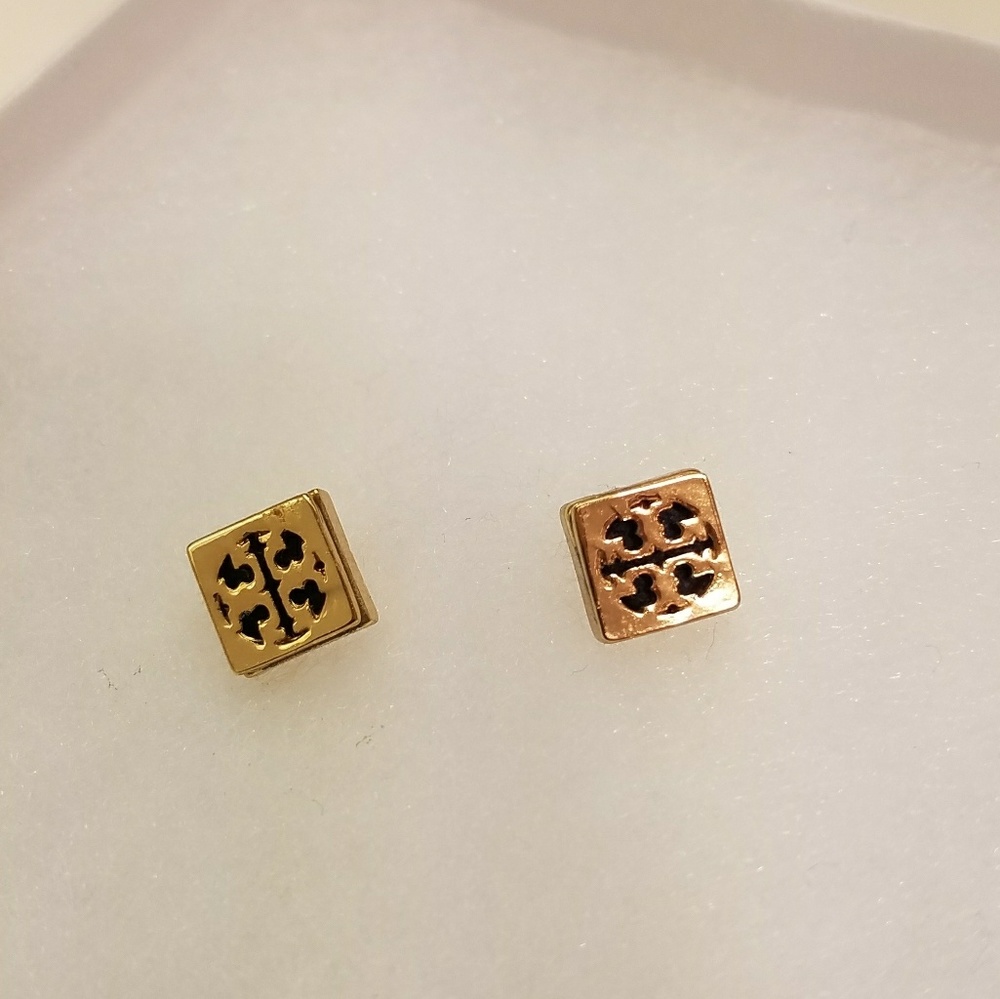 Gold Tory Burch Earrings