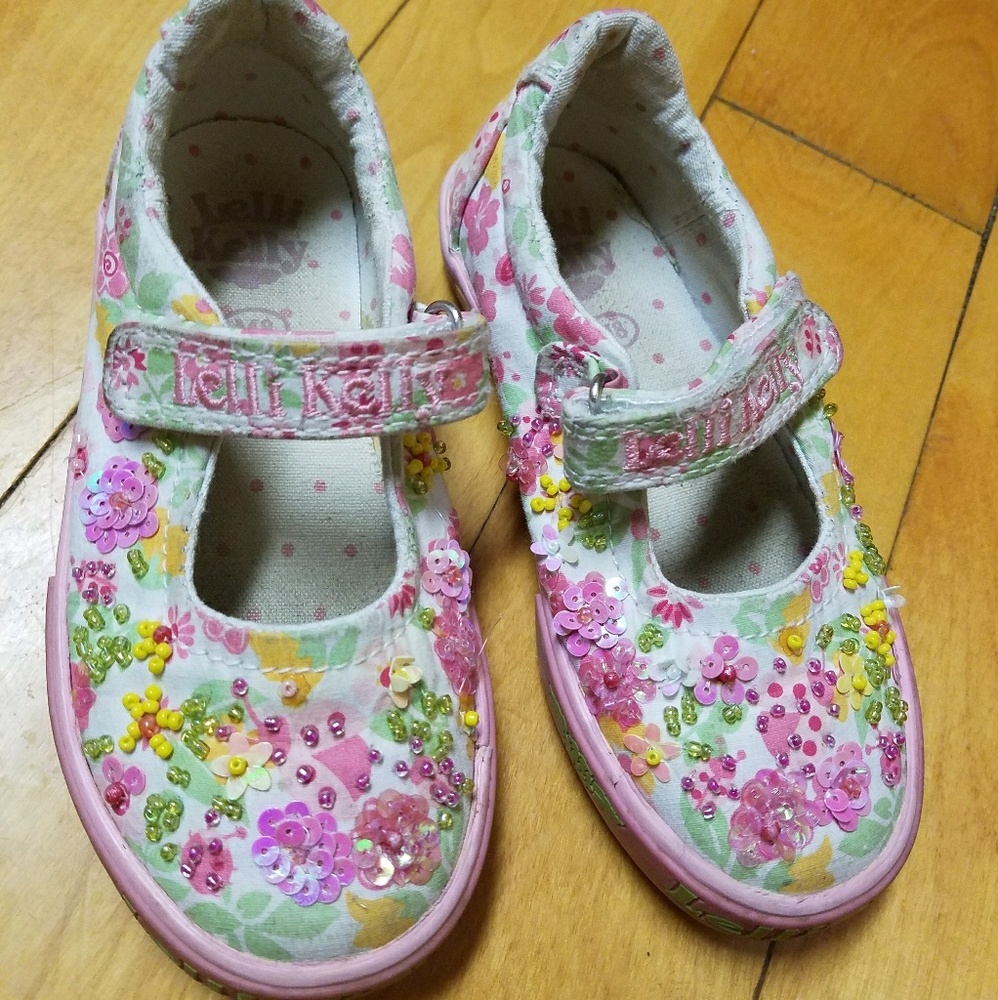 Lelli Kelly girls sequin shoes
