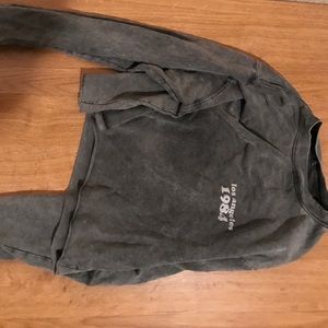 🎉FLASH SALE!🎉Brandy Melville cropped sweatshirt