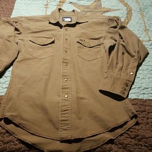 Men's wrangler work shirt