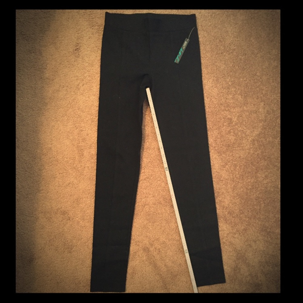 INC Skinny leg black stretch thick leggings. NWT