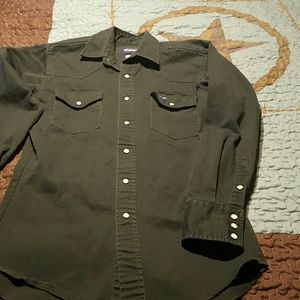 Men's wrangler work shirt