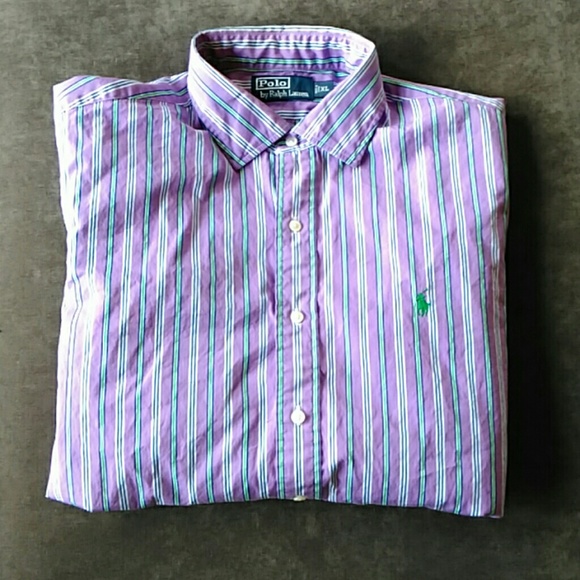 Polo Ralph Lauren Other - Men's Polo Ralph Lauren purple and green shirt
