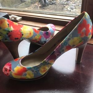 Floral heels