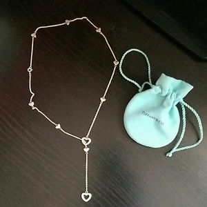 Tiffany link heart necklace
