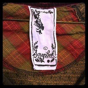 Anthropologist scrapbook original hoodie skulls