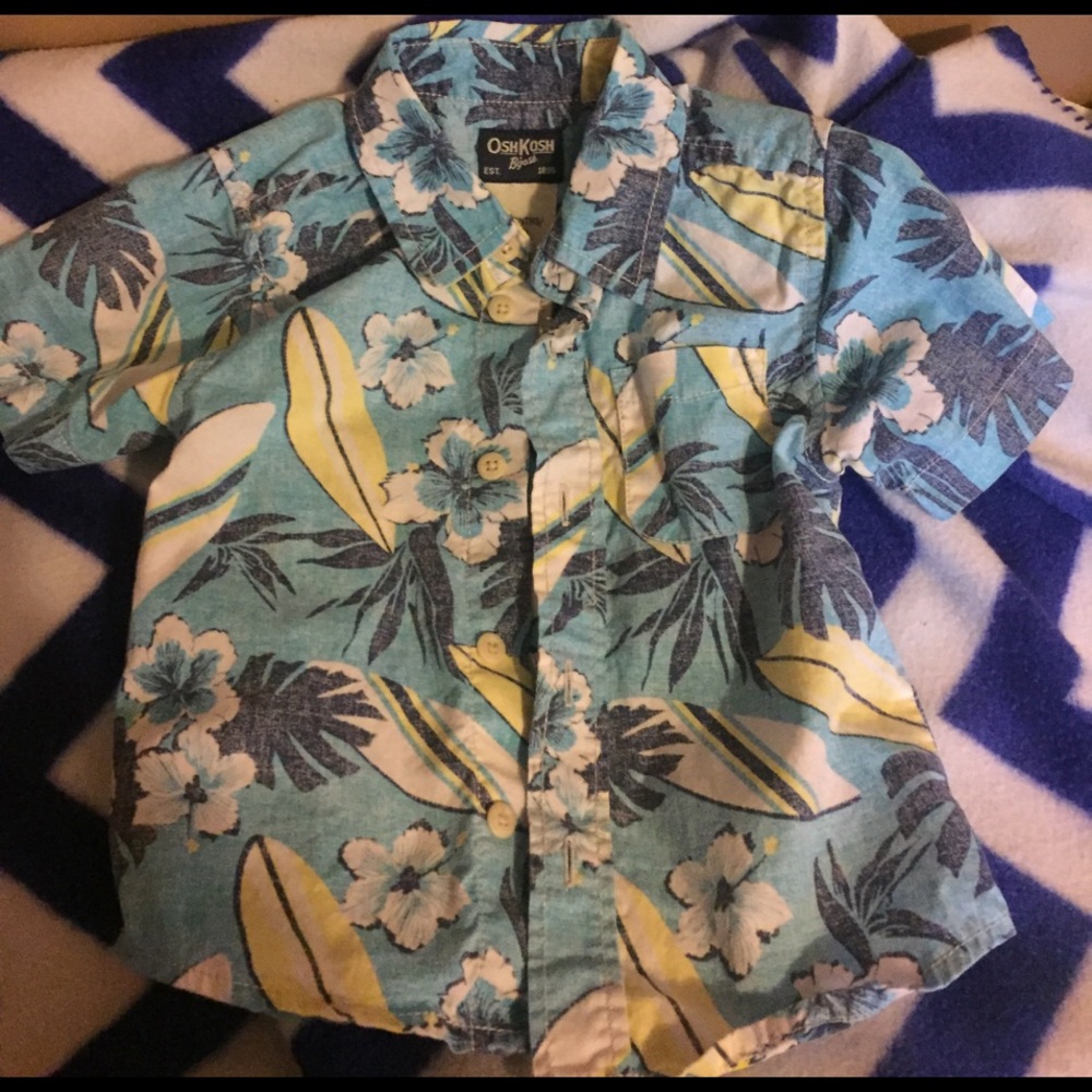 Toddler Hawaiian shirt