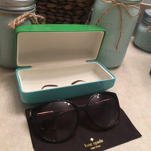 Kate Spade sunglasses with case