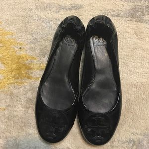 Tory Burch Patent Leather Reva Flats