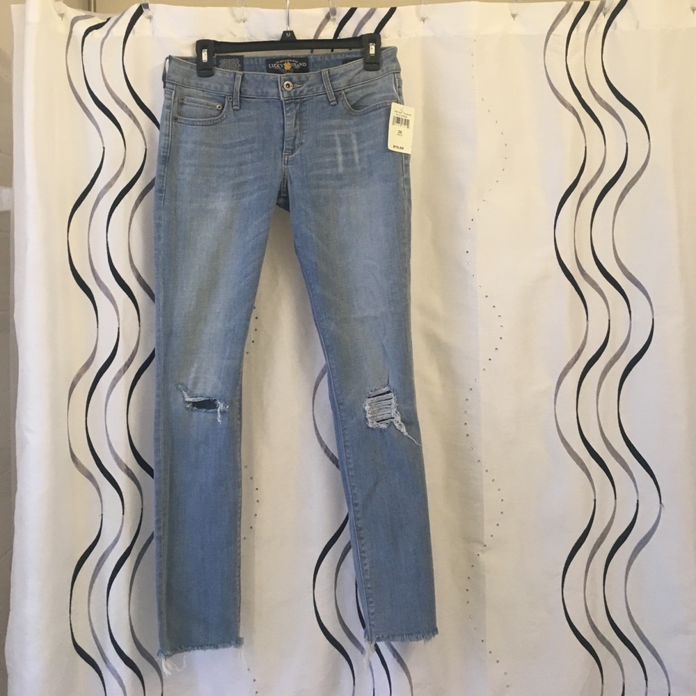 Lucky Brand Blue Skinny Jeans
