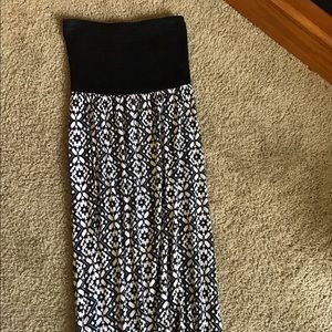 Black and White Maxi