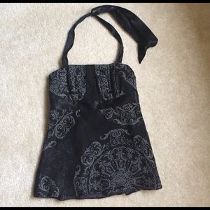 White House Black Market halter style top