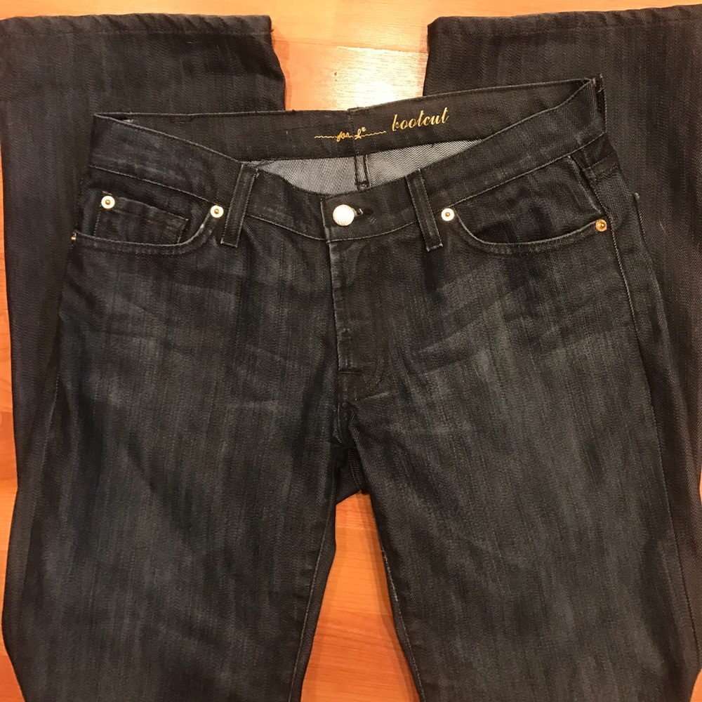 7 for all mankind Bootcut dark wash jeans 31