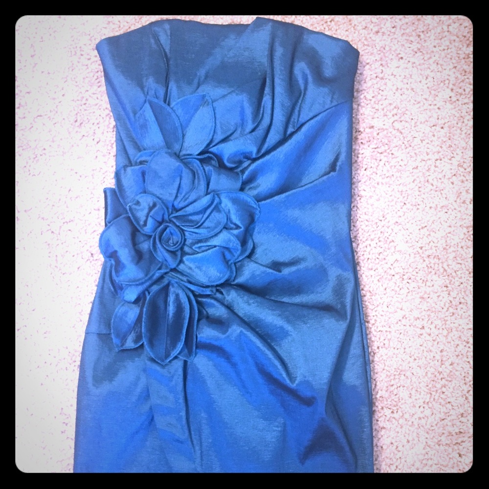 Jessica McClintock cocktail dress 💙💙💙