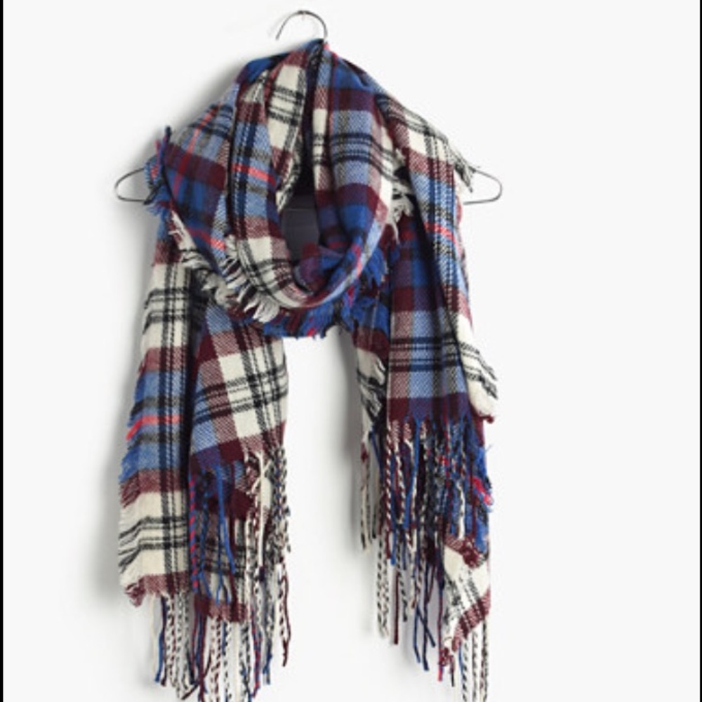 Madewell - Softplaid blanket scarf