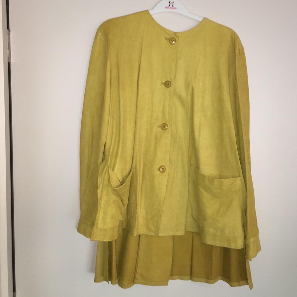 Valentino vintage sued jacket