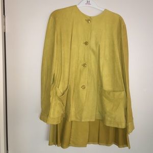 Valentino vintage sued jacket