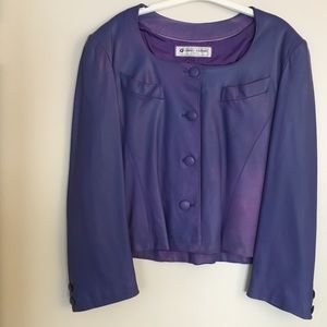 Charles jourdan vintage leather jacket