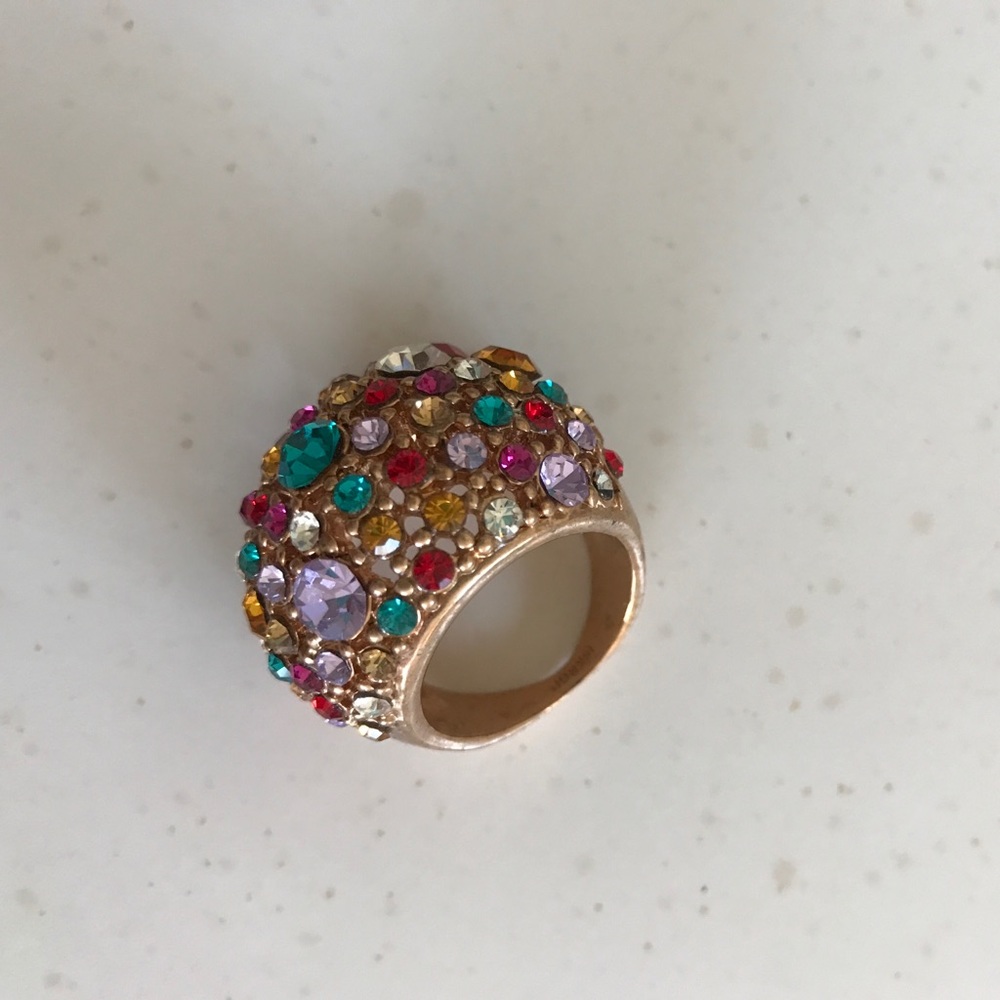 Colorful diamond ring - Picture 4 of 4