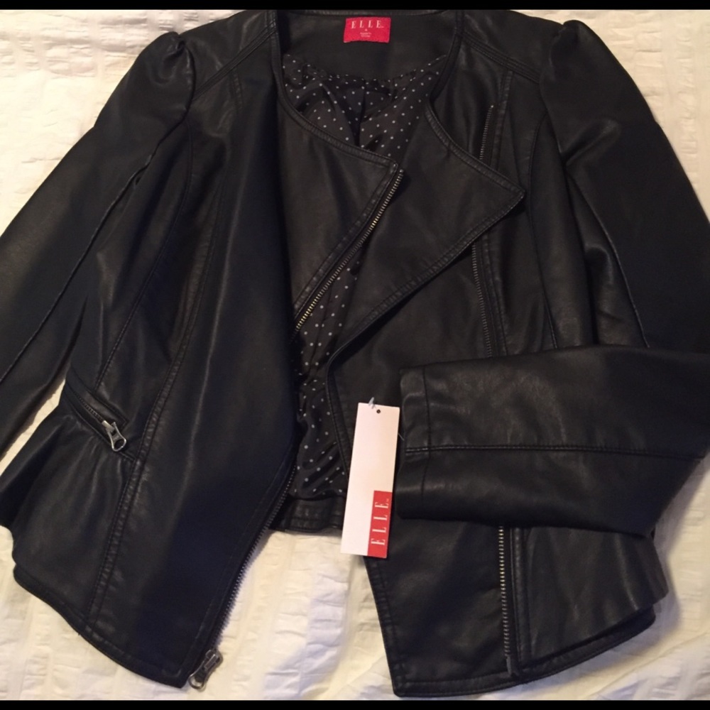 Pleather jacket