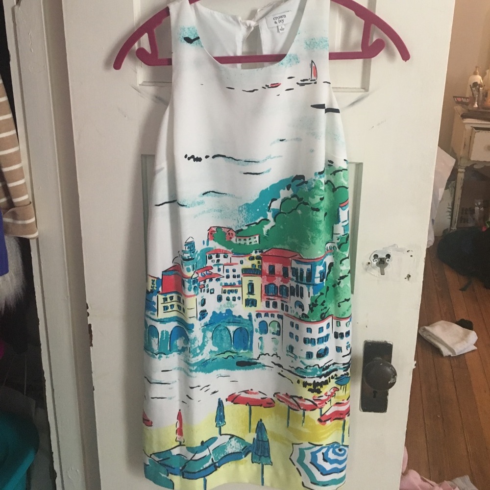 Crown & Ivy sea view dress