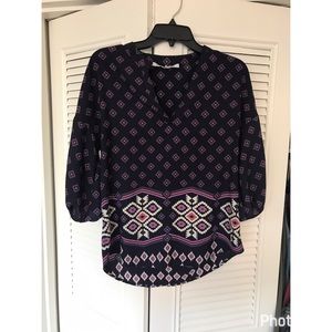 Printed blouse