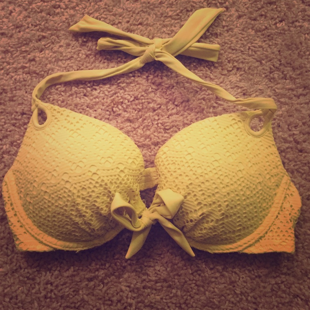 VS push up bathing suit halter top