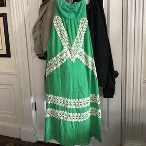 Maxi Dress Green