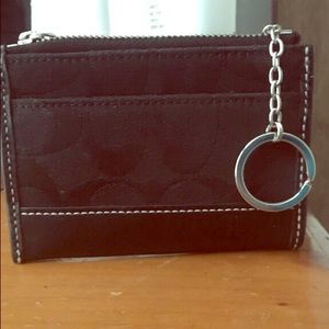 Black Coach change purse