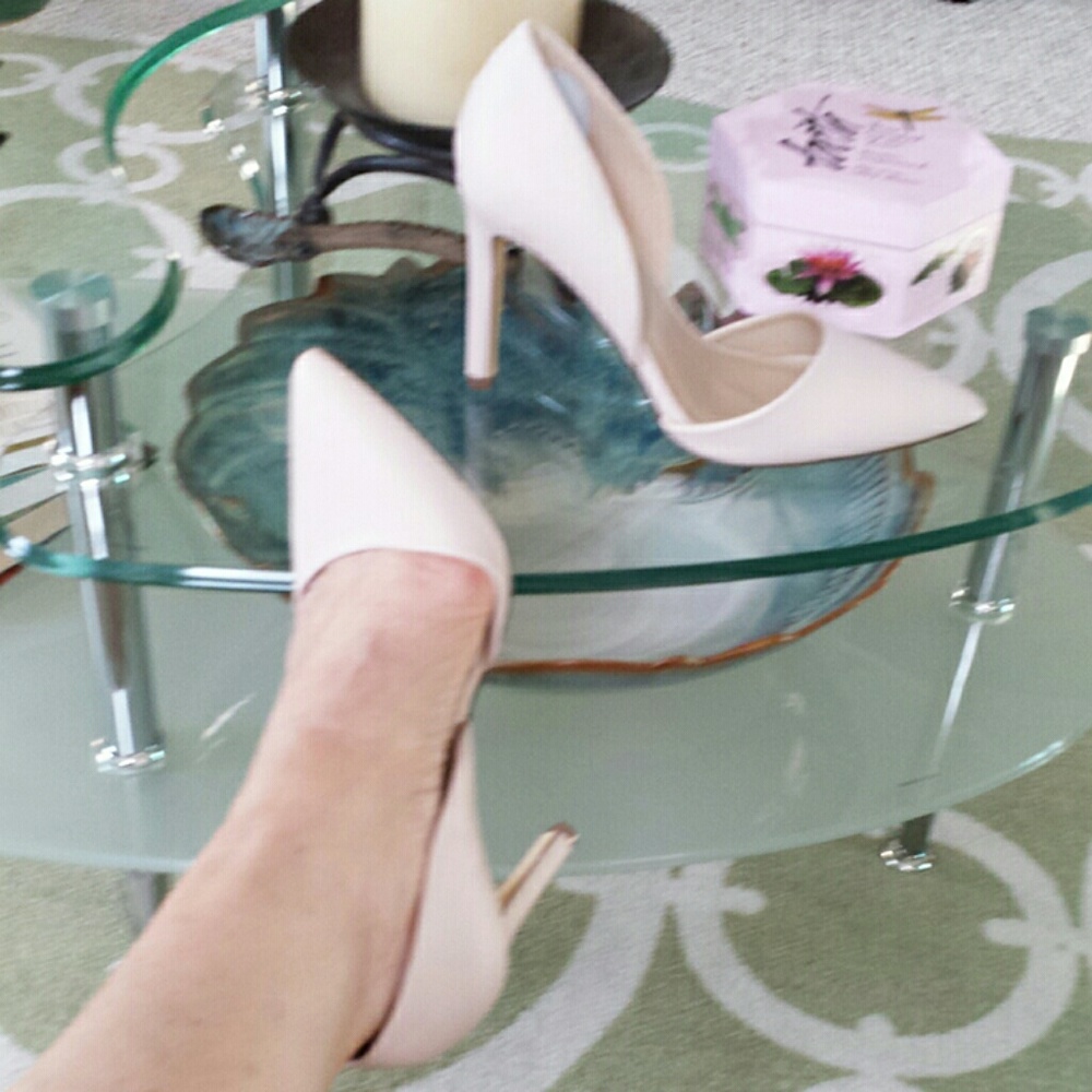 Blush D'Orsay Pumps