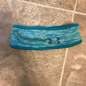 Teal Under Armour Headband 2