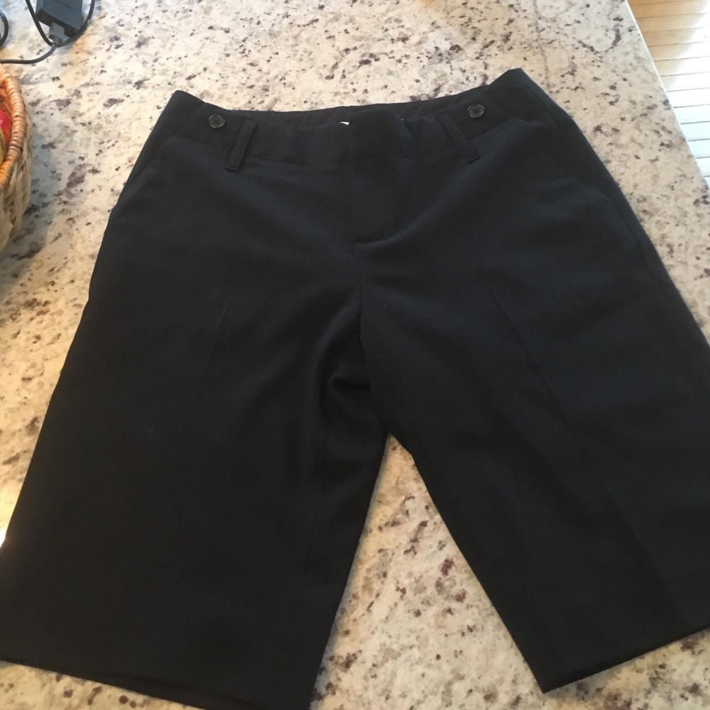 Banana Republic dressy black shorts. Martin fit.