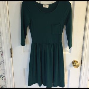 Everly Green Dress