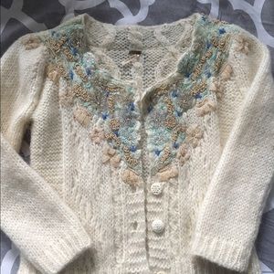 Free people embellished sweater
