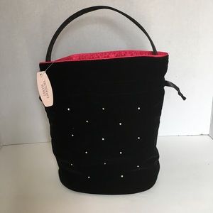 Brand new Victoria's Secret Velvet Drawstring Bag