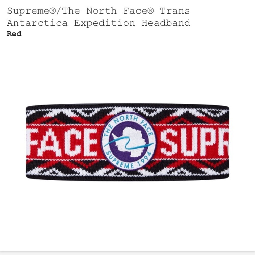 Supreme x The North Face Headband