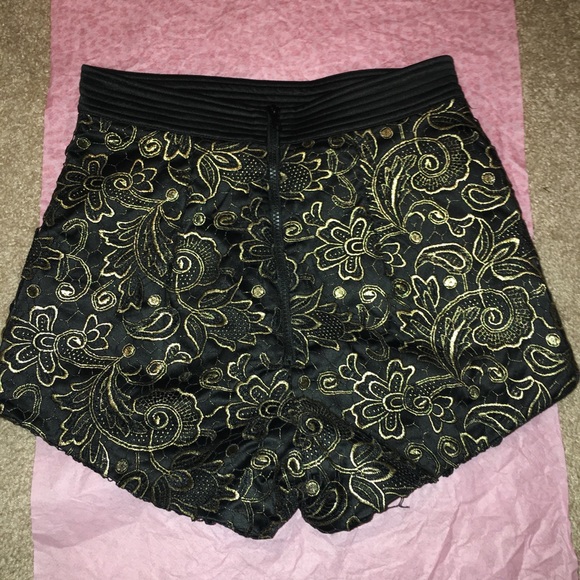 Zhivago Asheru Embroidered Shorts M - Picture 2 of 4