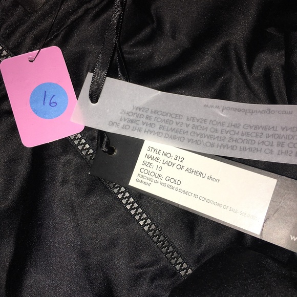 Zhivago Asheru Embroidered Shorts M - Picture 4 of 4