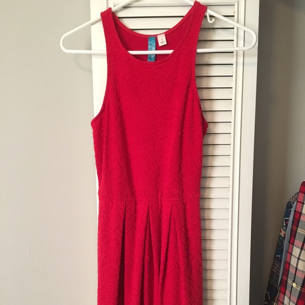 Red dress