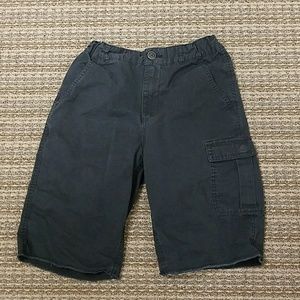 Black mossimo cargo shorts