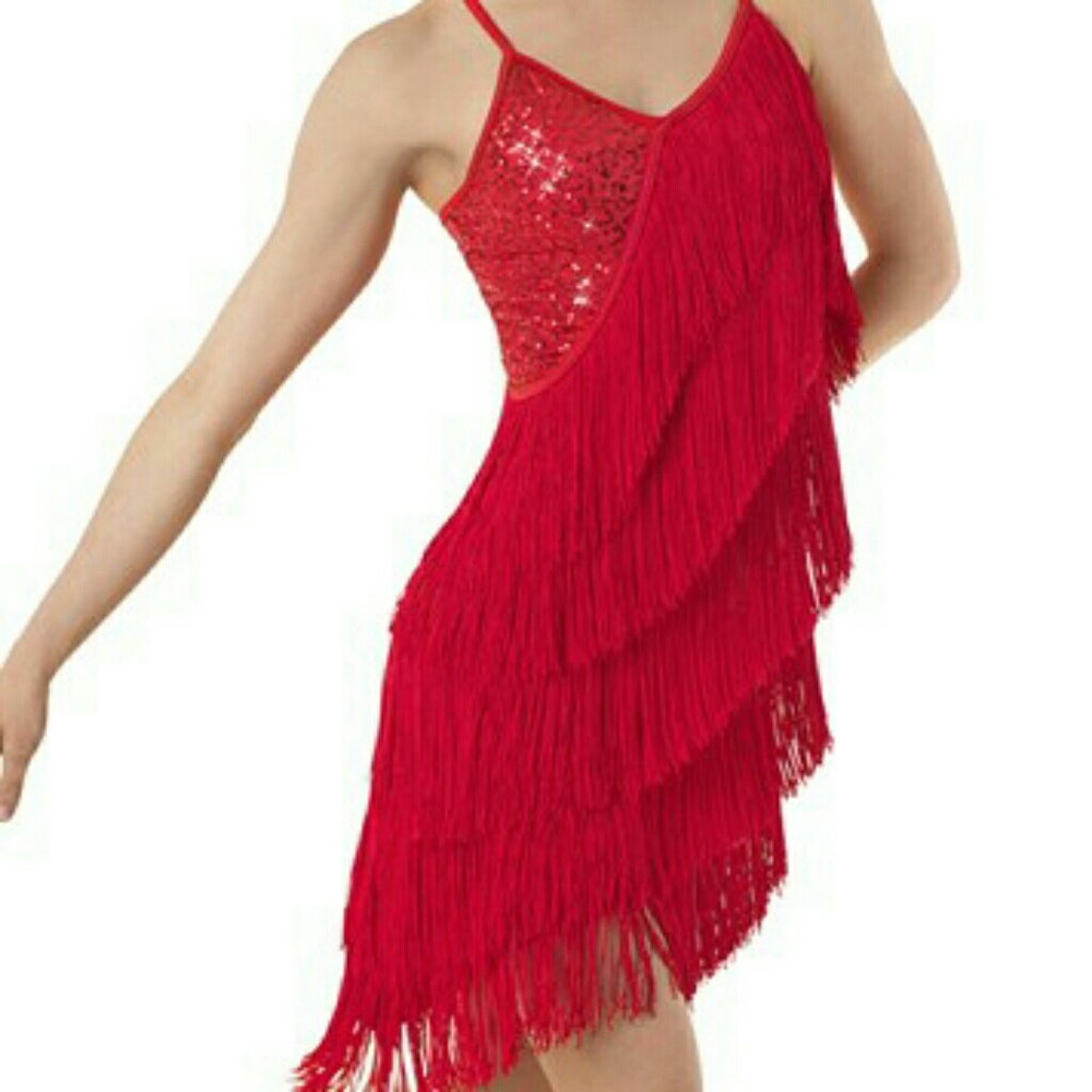 Brand New Fringe Dance Costume