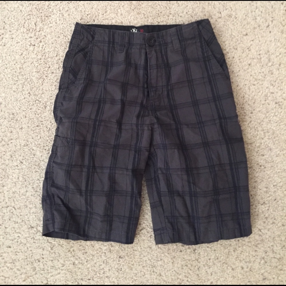 Boys Button Shorts