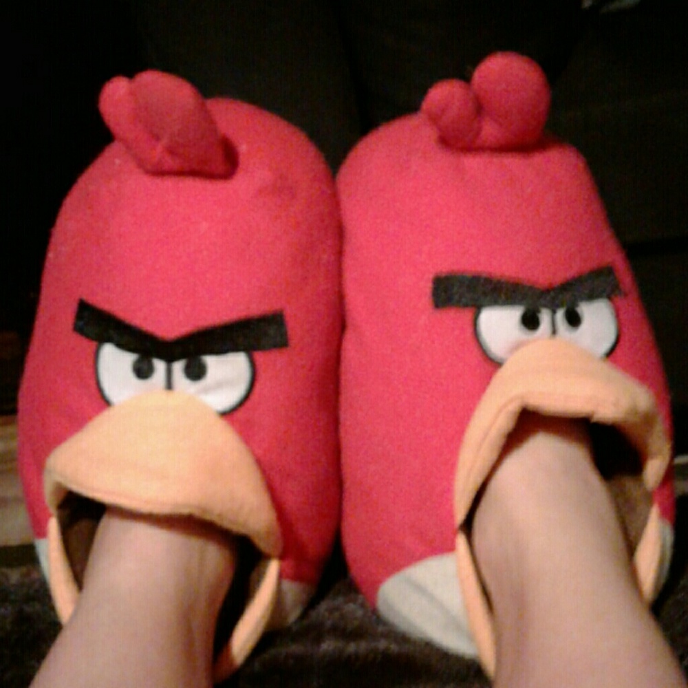 Angry Birds slippers