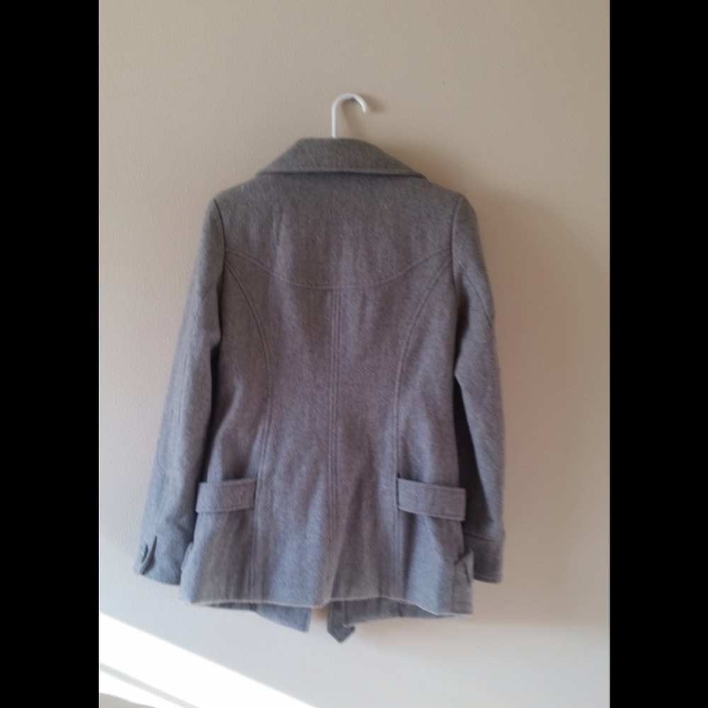 CoffeShop Pea Coat - Picture 2 of 2